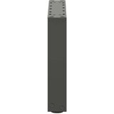  Noge kavne mizice v obliki črke U 2 kosa Antracit 30x(30-31) cm, (21828630) Slike