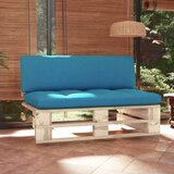 Maison Chic Vrtni srednji kavč - Zunanji kavč iz palet impregnirana borovina, (22040676) | Shoptok.si