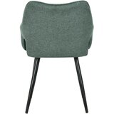 MID.YOU NASLANJAČ, les, kovina, tekstil zelena | Shoptok.si
