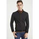 Dewberry 1021 MEN'S SWEATSHIRT-FISHBACK ANTHRACITE | shoptok.hr