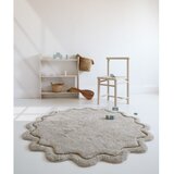 Nattiot Bež periv/ručno rađen pamučan okrugao tepih ø 110 cm Sweet April Lin – | shoptok.hr