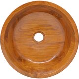  Umivaonik od masivne tikovine Φ 40 x 10 cm | shoptok.hr