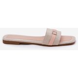 Boto Flat Women's Slippers With Strap And Buckle Beige Zilina | shoptok.hr