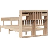  Posteljni okvir brez vzmetnice 135x190 cm trdna borovina, (22053565) | Shoptok.si