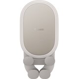Baseus Stabilno gravitacijsko držalo za avtomobilski telefon na prezračevalno mrežo (kremasto), (20627978) | Shoptok.si
