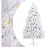  Umjetno božićno drvce Bijelo 138 x 138 x 300 cm PVC i metal | shoptok.hr