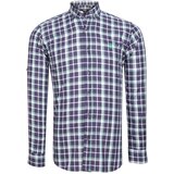 Dewberry G741 MEN'S SHIRT-GREEN-NAVY BLUE Cijene