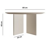 Hanah home sto za dnevnu sobu leo 42 cream | ePonuda.com
