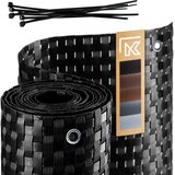 KADAX Tesnoratanska Balkonska Prevleka 1x6M Črna Podloga za Balkonsko Terasno Ograjo Premium, (5000358109) | Shoptok.si