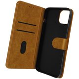 AVIZAR Folio Case iPhone 14 z držalom za kartico - rjav, (20616618) Cene