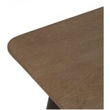 Ixia Smeđi stolić za kavu od masivne jele 60x120 cm Paul – | shoptok.hr