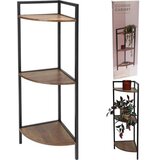 Home Styling Collection kutna polica s 3 razine 23,5 &amp;times; 23,5 &amp;times; 76 cm Slike