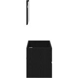  2-delni set kopalniškega pohištva črno hrastovo vezano leseno, (22008827) | Shoptok.si