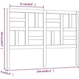  Posteljno vzglavje 156x4x104 cm trdna borovina, (20933594) | Shoptok.si