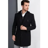 Dewberry PLT8354 SLIM-FIT COAT-PATTERNED ANTHRACITE - 1