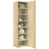  Visoka komoda boja hrasta 50x42,5x185 cm od konstruiranog drva | Eponuda.com