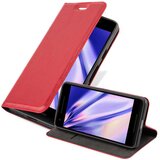 Cadorabo Ohišje, združljivo z Google PIXEL 2 v rdeče jabolko - Zaščitni ovitek z magnetnim zapiranjem, stoječo funkcijo in režo za kartice, (20558411) | Shoptok.si