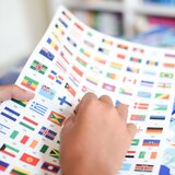 Poppik Edukativni poster s nalepnicama Otkrića Zastave 7+ | Eponuda.com
