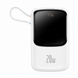 Baseus prenosna baterija 10.000mAh 20W powerbank lightning bela PPQD060002 | Shoptok.si