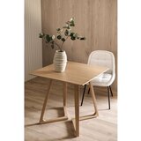 Ellos Home Jedilna miza iz masivnega hrasta 75x80 cm Gradie – | Shoptok.si