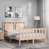  Za krevet s uzglavljem 140x200 cm od masivnog drva | shoptok.hr