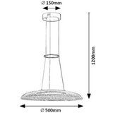 Rabalux Zofrael 72411 LED visilica | ePonuda.com