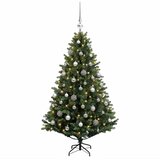  Umjetno božićno drvce s kuglicama 120 cm 150 LED lampica | shoptok.hr