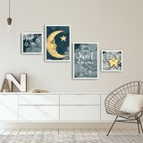 Wallity 4PBCT-16 multicolor decorative framed mdf painting (4 pieces) | ePonuda.com