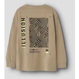 name it Majica svetlo rumena / siva / črna | Shoptok.si