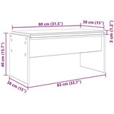  Haldna klop z blazino Star les 83 x 38 x 40 cm, (5000155702) | Shoptok.si
