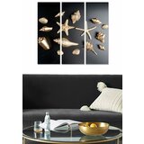 Wallity MDF1085744294 multicolor decorative mdf painting (3 pieces) | ePonuda.com