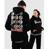 Key Street Wheels Pulover s kapuco black | Shoptok.si