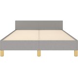  Okvir za krevet bez madraca svjetlosivi 120x190 cm od tkanine | shoptok.hr