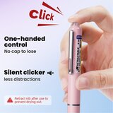 Writech Nalivno pero Retractable Click + 5 črnilnih vložkov, črno | Shoptok.si