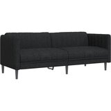 Maison Chic kavč - Sofa - Kanape trosed svetlo črna tkanina, (21726571) Cene