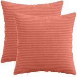  Presvlaka za jastuk 2 pcs HEERLEN Crvena narančasta 35 x 35 cm | shoptok.hr