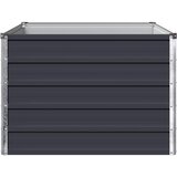  Povišeni vrtni krevet Antracit 100 x 80 x 55 cm | shoptok.hr