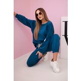 Kesi Włoski Set sweatshirt + pants buttery fabric nautical Cijene