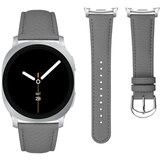 INF kompatibilno z samsung galaxy Watch8/Classic usnjen pas z litchi vzorec grey, (5000079152) | Shoptok.si