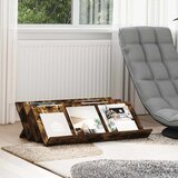  Polica za časopise s policom Dimljeni hrast 90 x 53 x 28,5 cm | shoptok.hr