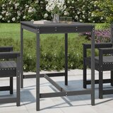  Vrtni stol sivi 121x82,5x110 cm od masivne borovine | shoptok.hr