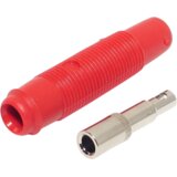  Banana konektor ženski 4mm crveni Cijene