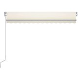  Tenda na ručno uvlačenje s LED svjetlima 300 x 250 cm krem | shoptok.hr