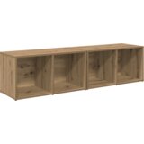 vidaXL Komplet TV omaric 2 pcs Umetni hrast 37 x 35 x 107 cm | Shoptok.si