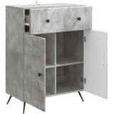  Kreveta Betonska siva 66 x 34,5 x 90 cm Konstruirano drvo | shoptok.hr