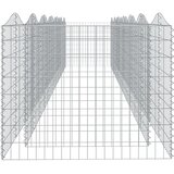  Lučna gabionska povišena gredica 600x100x100 pocinčano željezo | shoptok.hr
