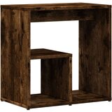 vidaXL Stranska mizica 2 kosa dimljen hrast 50x30x50 cm inženirski les | Shoptok.si