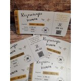  Poročna vabila NENAVADNA VABILA LETALSKE KARTE NEPOR 02 | Shoptok.si