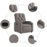  Naslonjač od tkanine smeđesivi | shoptok.hr