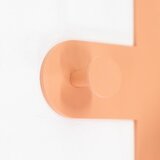 Spinder Design Rožnato-oranžen jeklen stenski obešalnik 66 cm Frondo – | Shoptok.si